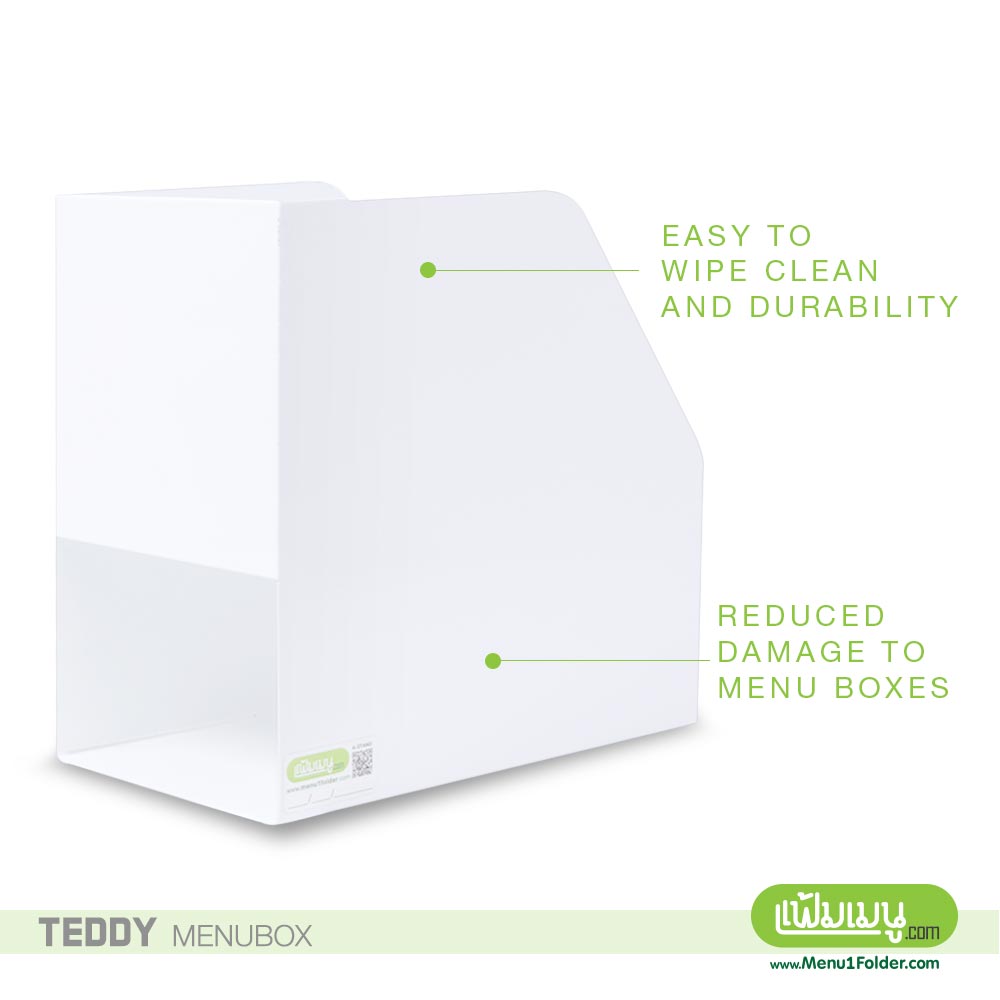 กล่องใส่เมนูอาหาร ช่วยรักษาเล่มเมนู ใช้ได้ยาวนาน