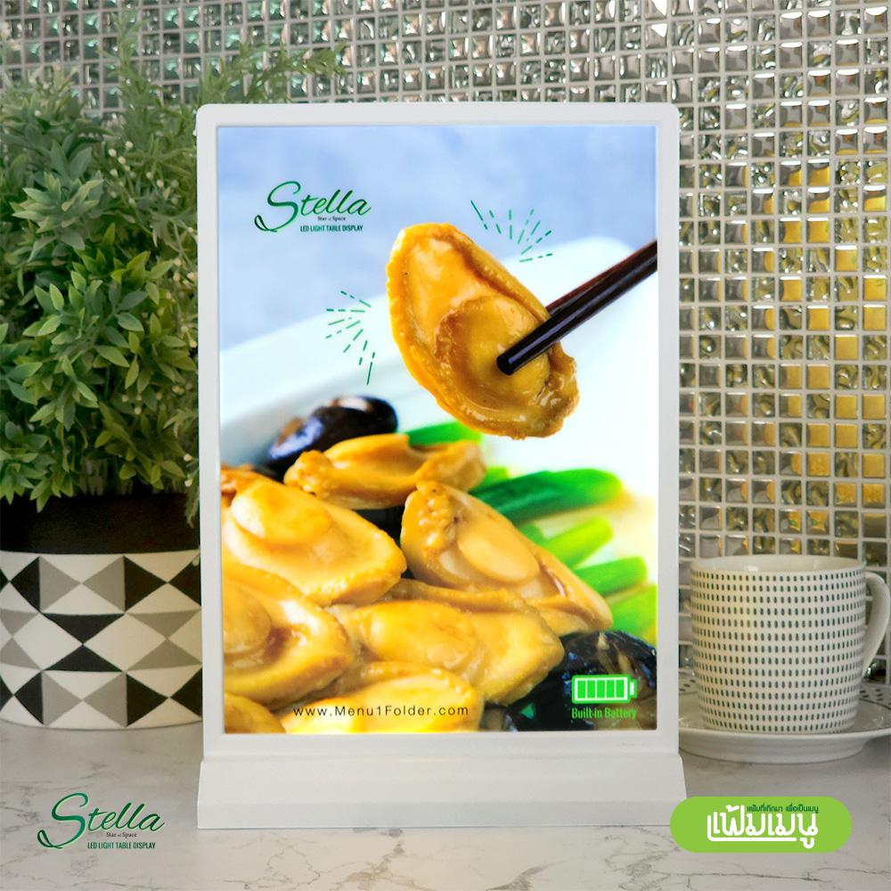 ป้ายไฟ LED ตั้งโต๊ะ เหมาะกับร้านค้า ร้านอาหาร คาเฟ่