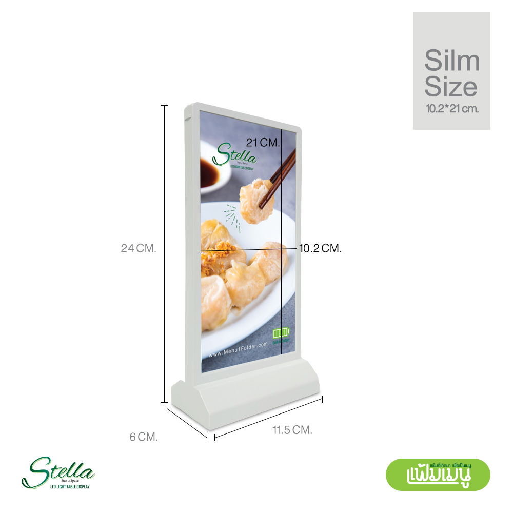 ป้ายไฟ LED ตั้งโต๊ะ ขนาดเล็ก สวยงาม เด่นชัด